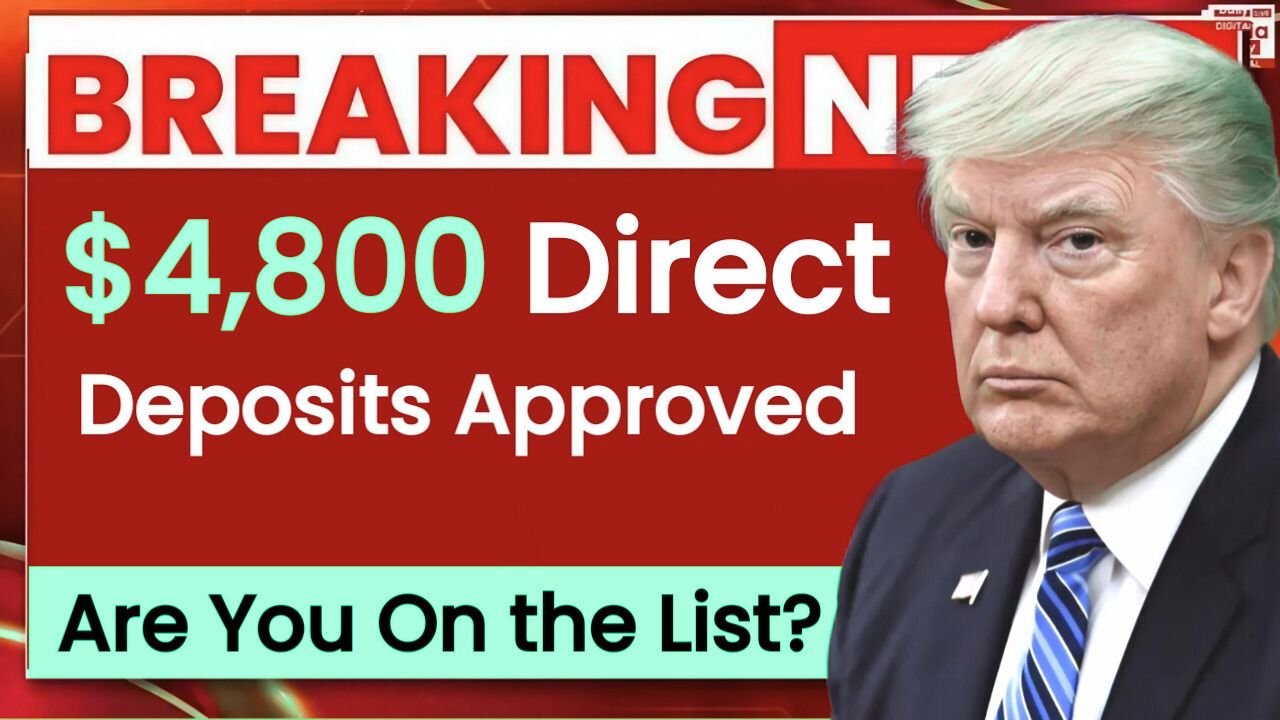 $4,800 Direct Deposit October 2025 — Fact Check, Eligibility, and Latest Updates
