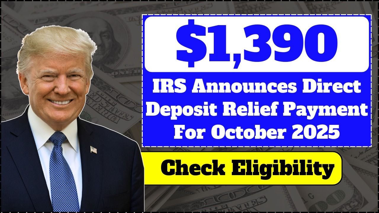 RS Delivers $1,390 Relief Payment by October 2025 — Here’s What You Need to Know